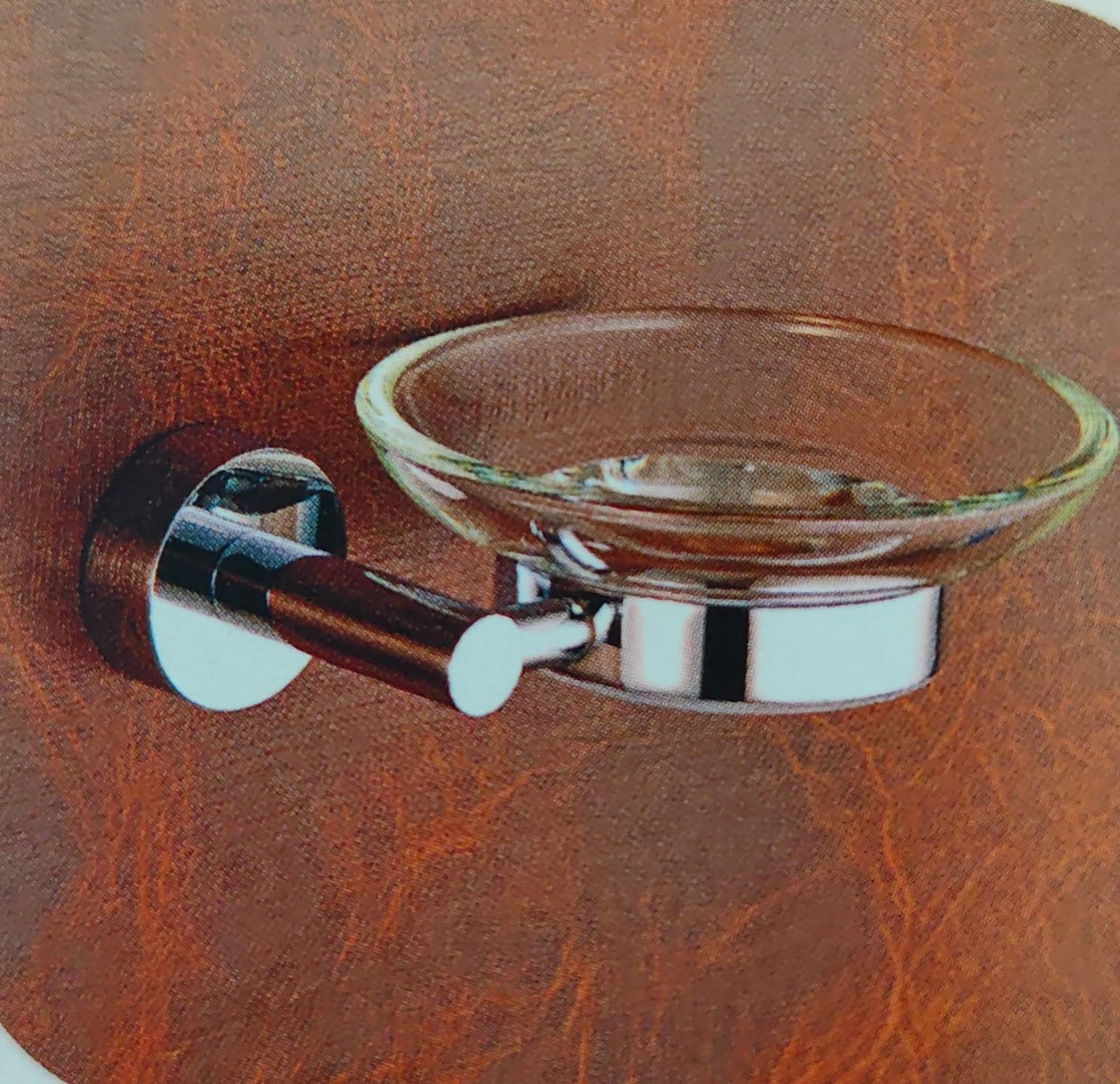 DECOR DIVA GLASS SOAP DISH CODE DV0002